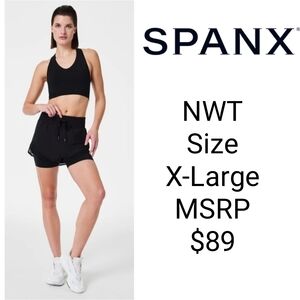 NWT SPANX SPANX Get Moving 2 in 1 Shorts Size XL